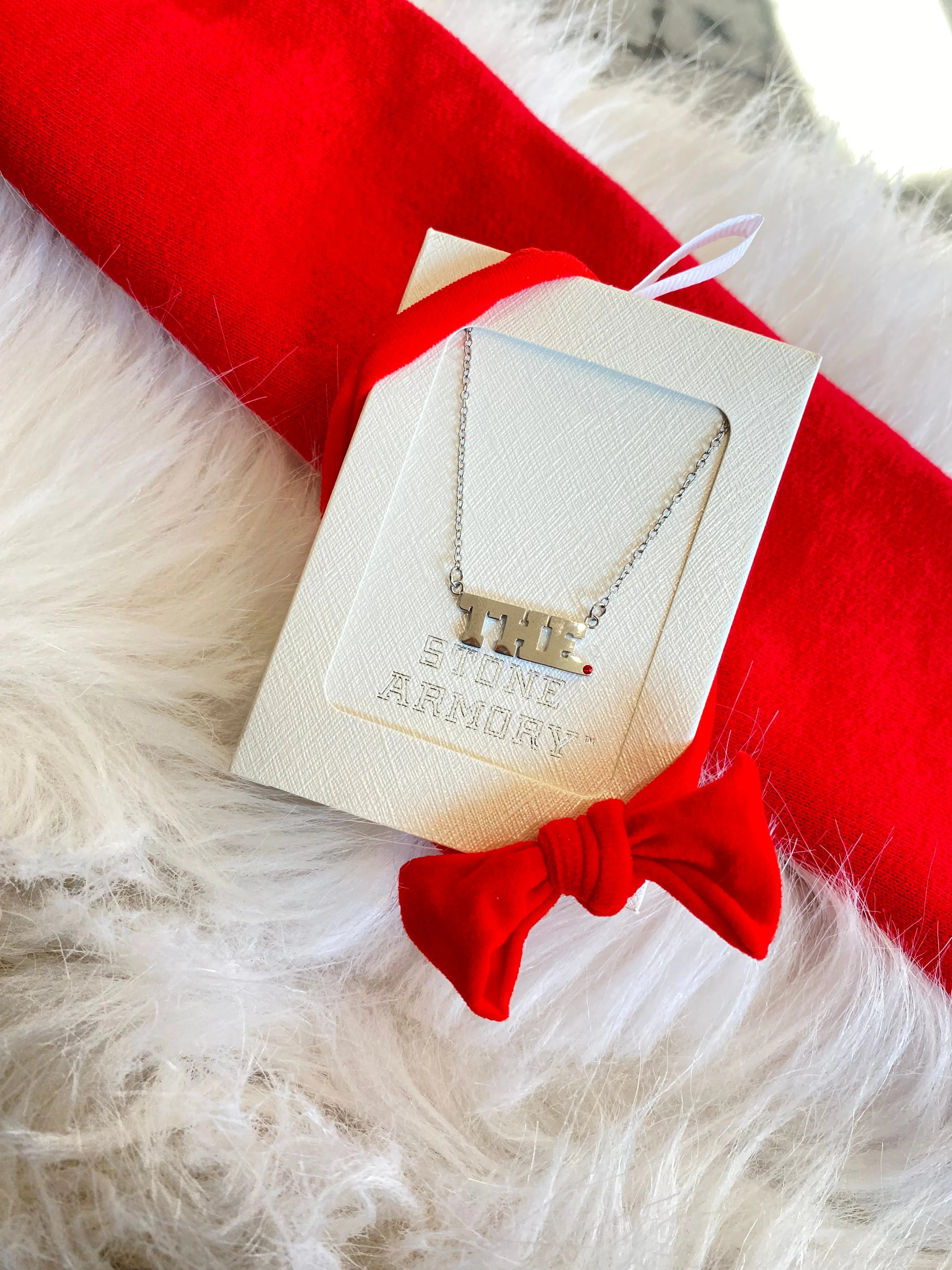 Shop THE. Ohio State University Necklace- at Ruby Joy Boutique, a Women's Clothing Store in Pickerington, Ohio