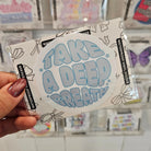 Shop Take a Deep Breath | Waterproof Vinyl Sticker- at Ruby Joy Boutique, a Women's Clothing Store in Pickerington, Ohio