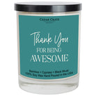 Shop Thank You For Being Awesome | Bamboo, Cypress, Black Musk- at Ruby Joy Boutique, a Women's Clothing Store in Pickerington, Ohio