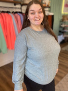 Shop The Cloud Knit Pullover-Sweater at Ruby Joy Boutique, a Women's Clothing Store in Pickerington, Ohio