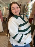 Shop The Ivy League Top-Long Sleeve Top at Ruby Joy Boutique, a Women's Clothing Store in Pickerington, Ohio