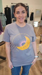 Shop They Didn't Burn Witches Custom Graphic - Moon- at Ruby Joy Boutique, a Women's Clothing Store in Pickerington, Ohio