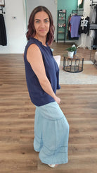 Shop Tiered Boho Wide Leg Pants with Pockets- at Ruby Joy Boutique, a Women's Clothing Store in Pickerington, Ohio