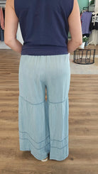 Shop Tiered Boho Wide Leg Pants with Pockets- at Ruby Joy Boutique, a Women's Clothing Store in Pickerington, Ohio