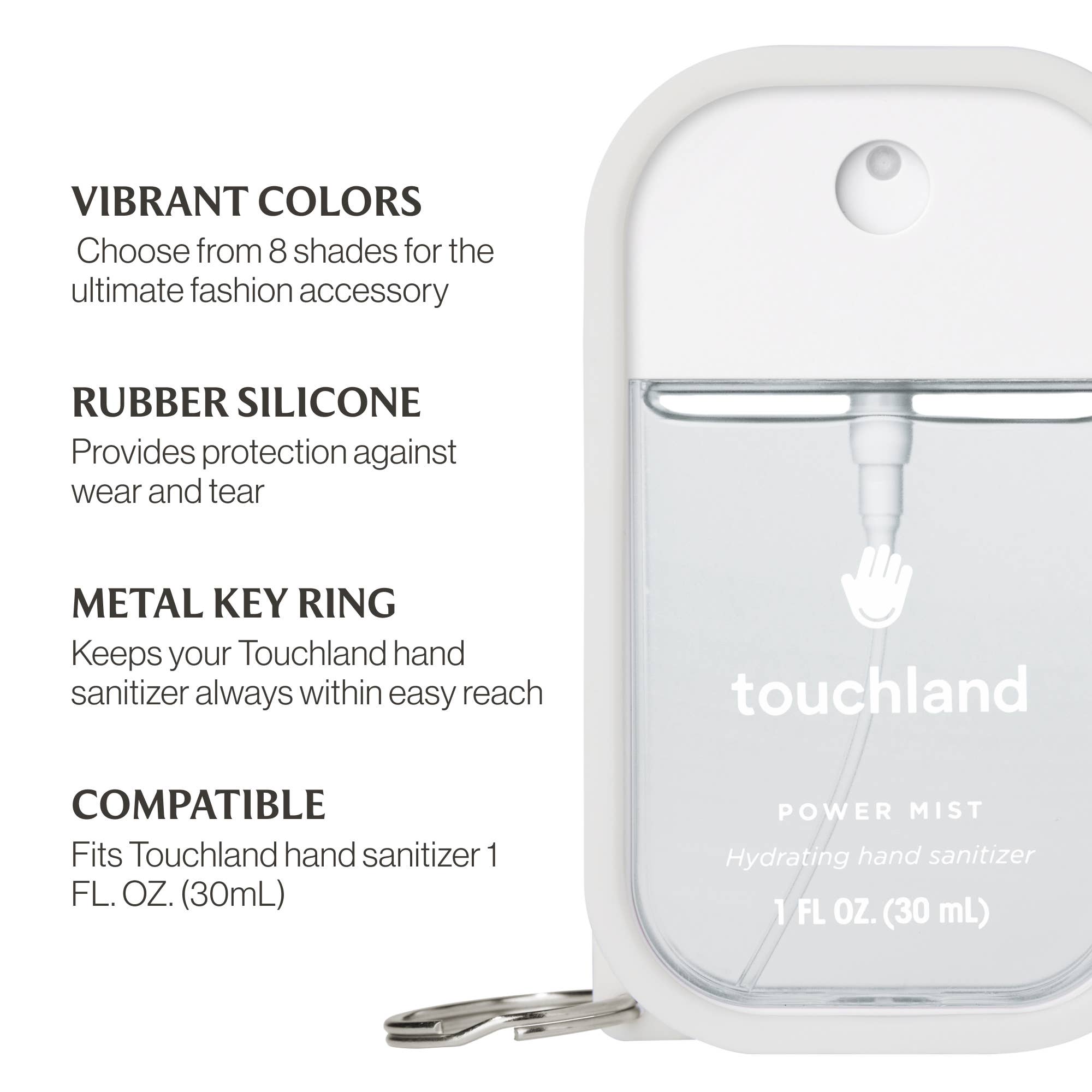 Shop Touchland Hand Mist Case - White- at Ruby Joy Boutique, a Women's Clothing Store in Pickerington, Ohio