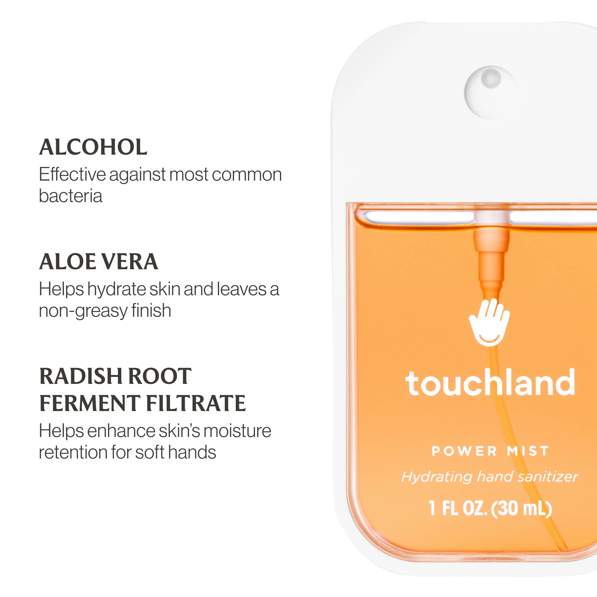 Shop Touchland Power Mist Hydrating Hand Sanitizer | Velvet Peach- at Ruby Joy Boutique, a Women's Clothing Store in Pickerington, Ohio