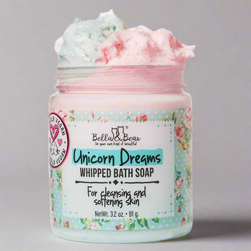 Shop Unicorn Dreams Whipped Bath Soap - Mini-Soaps & Scrubs at Ruby Joy Boutique, a Women's Clothing Store in Pickerington, Ohio