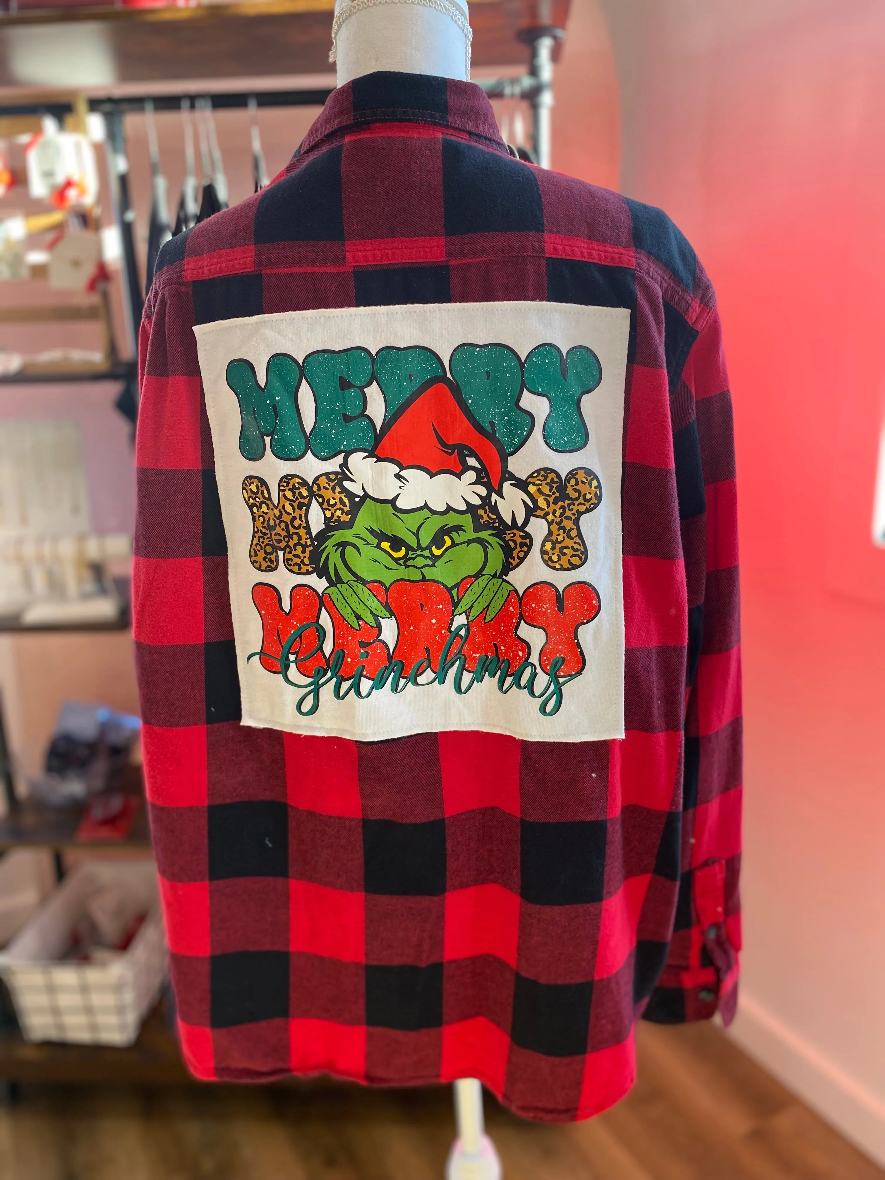 Shop Upcycled Holiday Flannels- at Ruby Joy Boutique, a Women's Clothing Store in Pickerington, Ohio