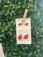 Shop Valentines Day Three Pack-Earrings at Ruby Joy Boutique, a Women's Clothing Store in Pickerington, Ohio