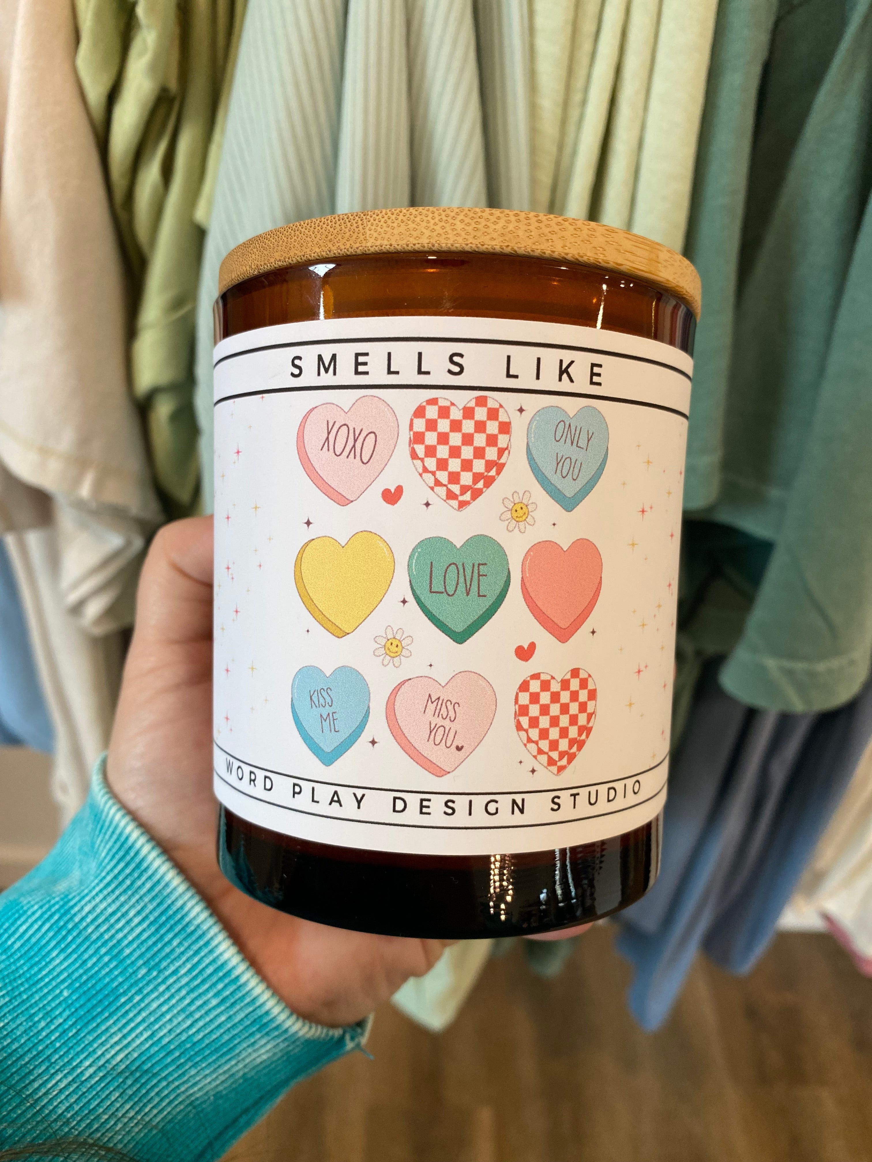 Shop Valentine's Hearts Soy Candle | Chocolate-Candles at Ruby Joy Boutique, a Women's Clothing Store in Pickerington, Ohio