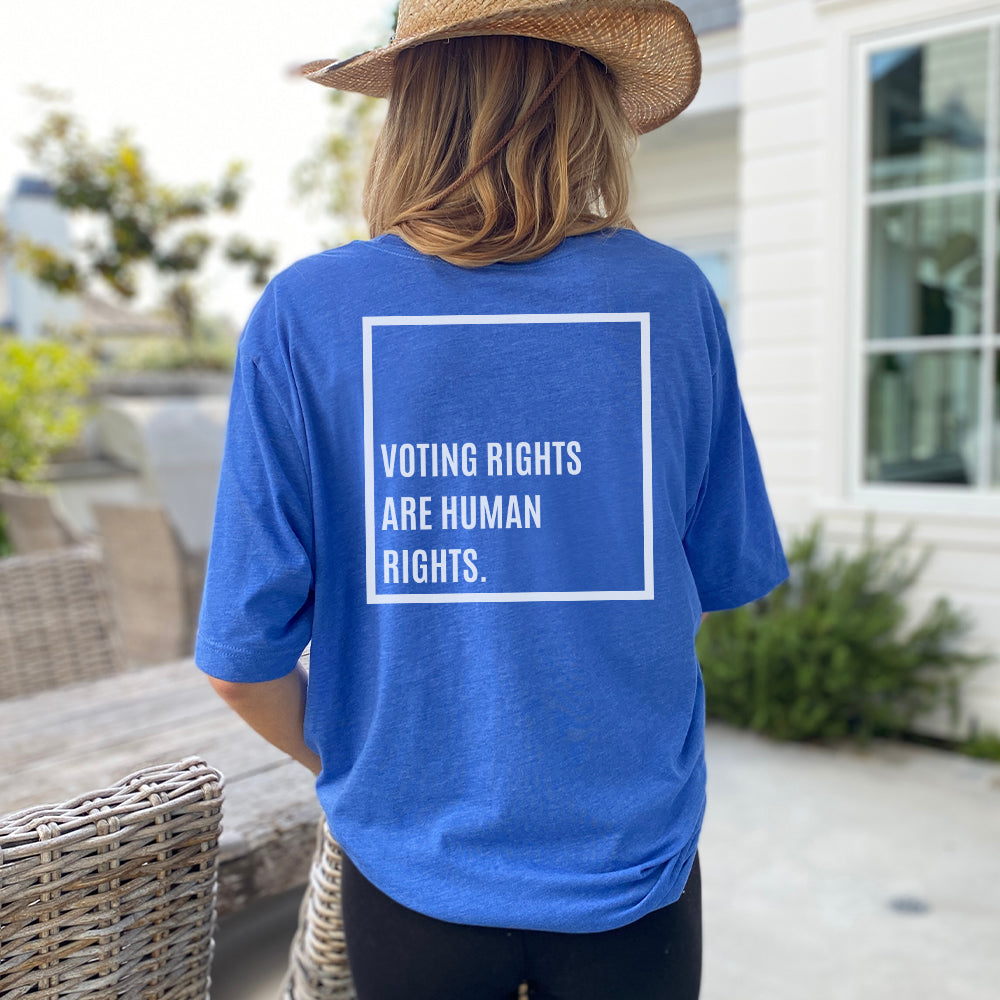 Shop Voting Rights are Human Rights Classic Tee | Kind Cotton- at Ruby Joy Boutique, a Women's Clothing Store in Pickerington, Ohio