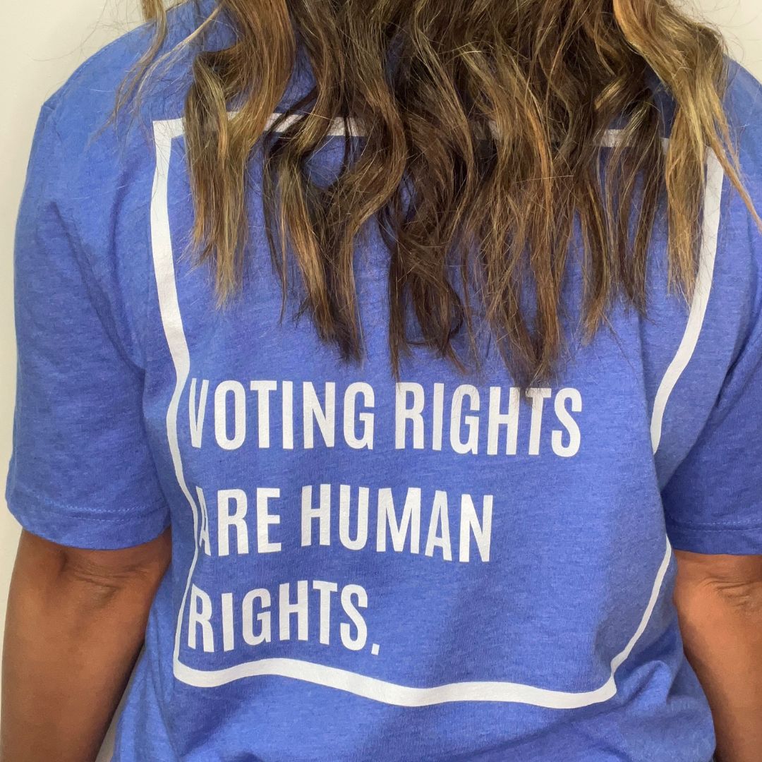 Shop Voting Rights are Human Rights Classic Tee | Kind Cotton- at Ruby Joy Boutique, a Women's Clothing Store in Pickerington, Ohio