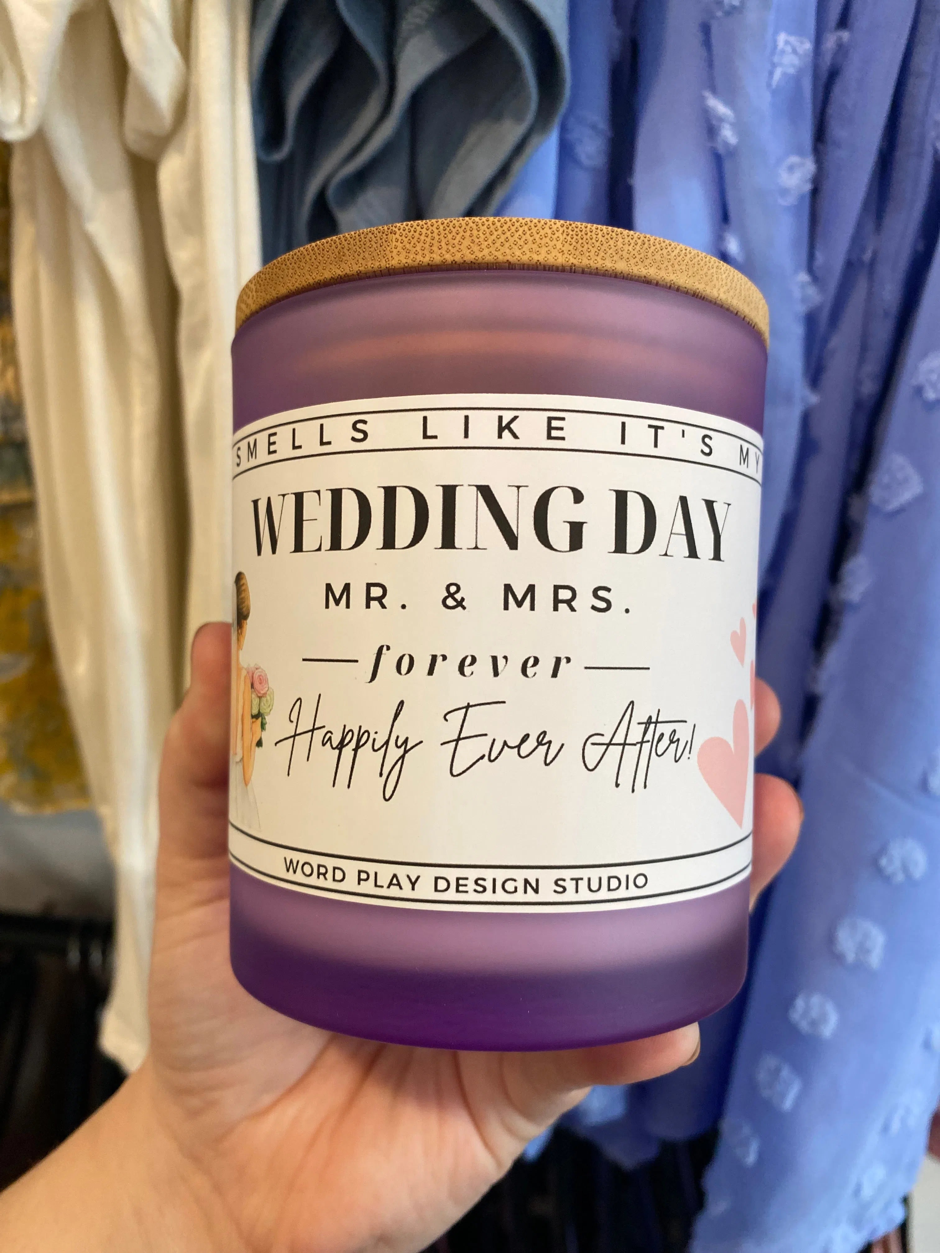 Shop Wedding Day Soy Candle | Mango Coconut-Candles at Ruby Joy Boutique, a Women's Clothing Store in Pickerington, Ohio