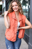 Shop Weekend Ready Quilted Puffer Vest-Vest at Ruby Joy Boutique, a Women's Clothing Store in Pickerington, Ohio