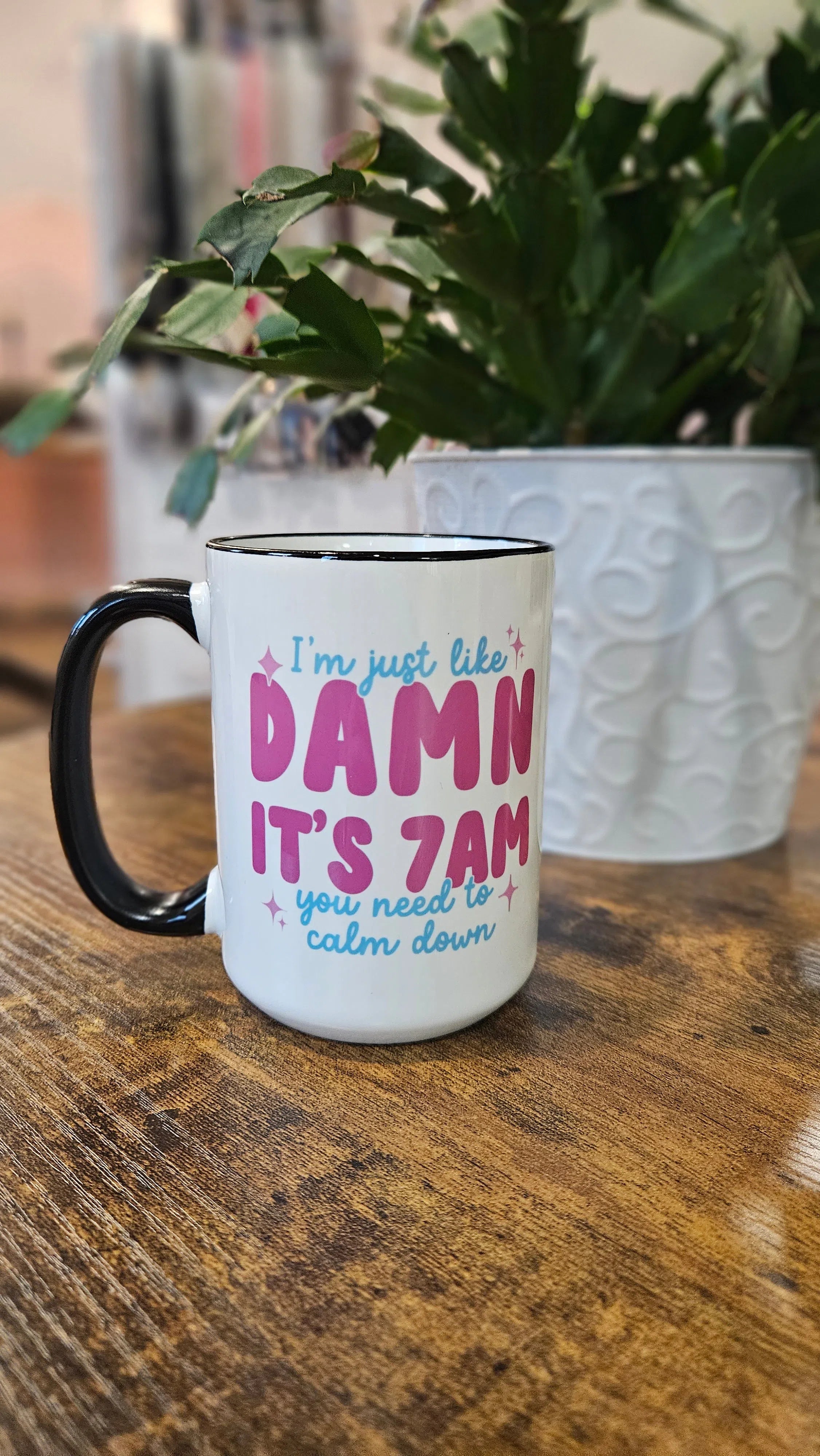 Shop You Need To Calm Down Ceramic Mug - 15 oz.- at Ruby Joy Boutique, a Women's Clothing Store in Pickerington, Ohio