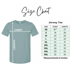 Size chart thumbnail