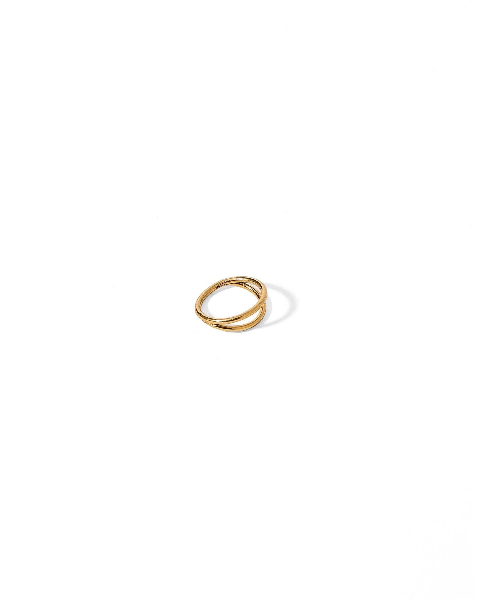 Shop Nylah Huggie Earrings - 10mm Gold- at Ruby Joy Boutique, a Women's Clothing Store in Pickerington, Ohio