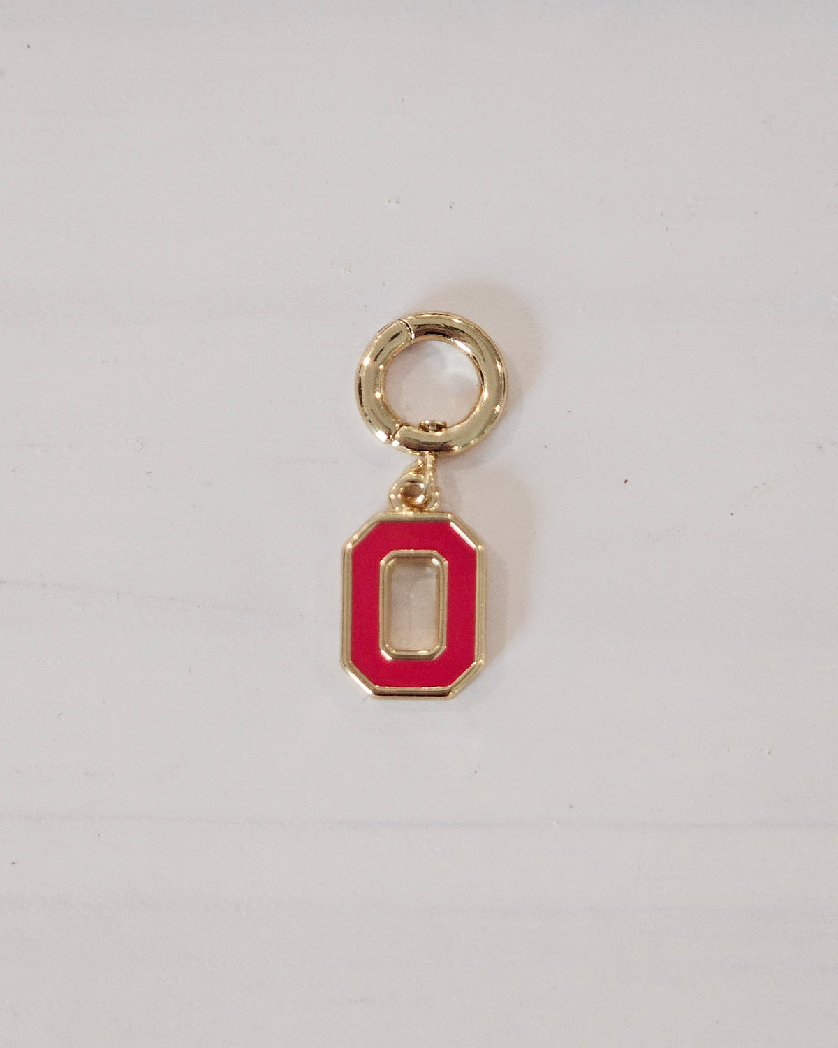 Shop Ohio State Logo Charm- at Ruby Joy Boutique, a Women's Clothing Store in Pickerington, Ohio