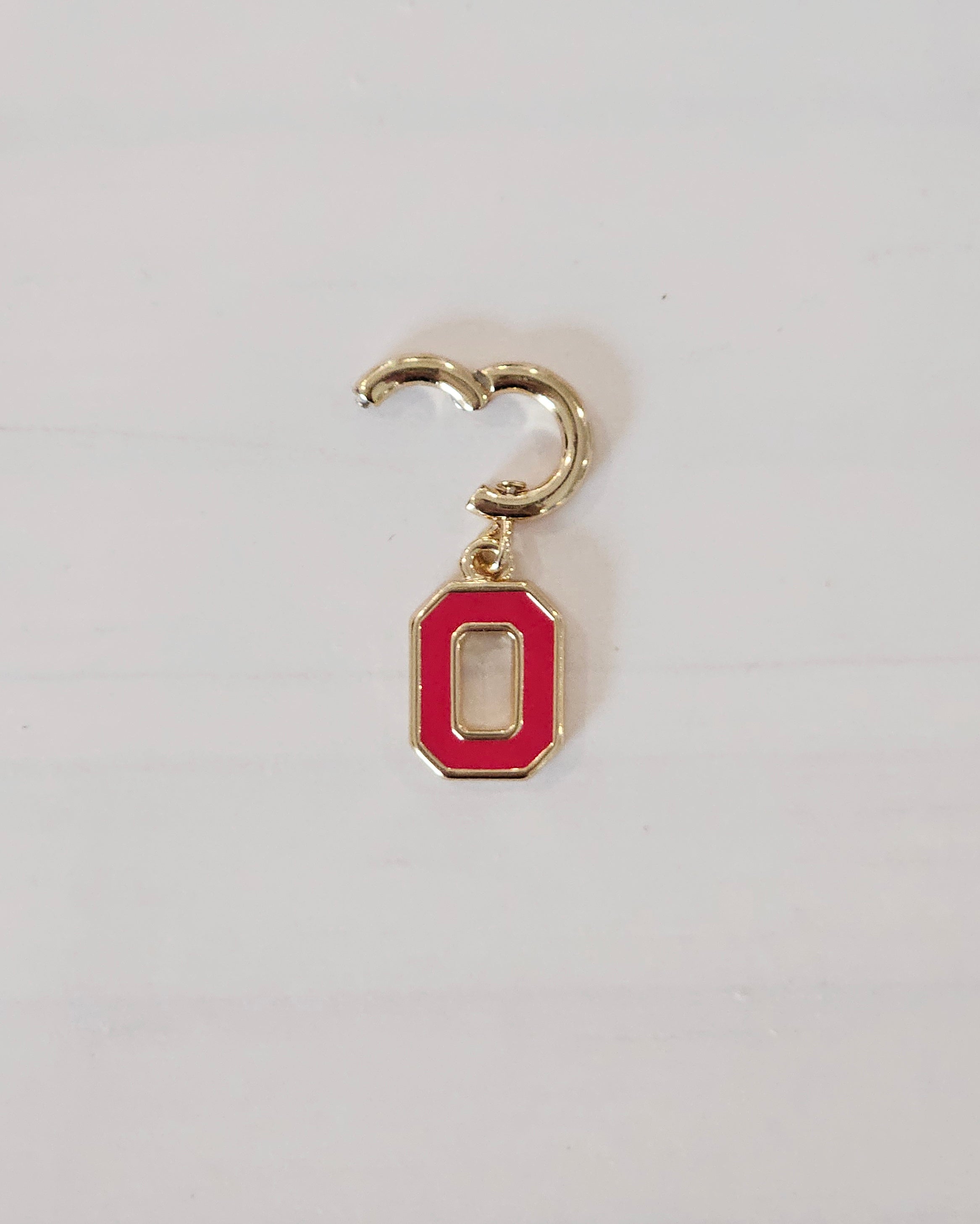 Shop Ohio State Logo Charm- at Ruby Joy Boutique, a Women's Clothing Store in Pickerington, Ohio