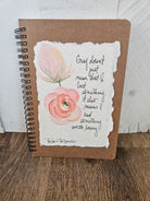 Shop Hand-Painted Watercolor Journal | Spiral Notebook-Something Worth Losing at Ruby Joy Boutique, a Women's Clothing Store in Pickerington, Ohio