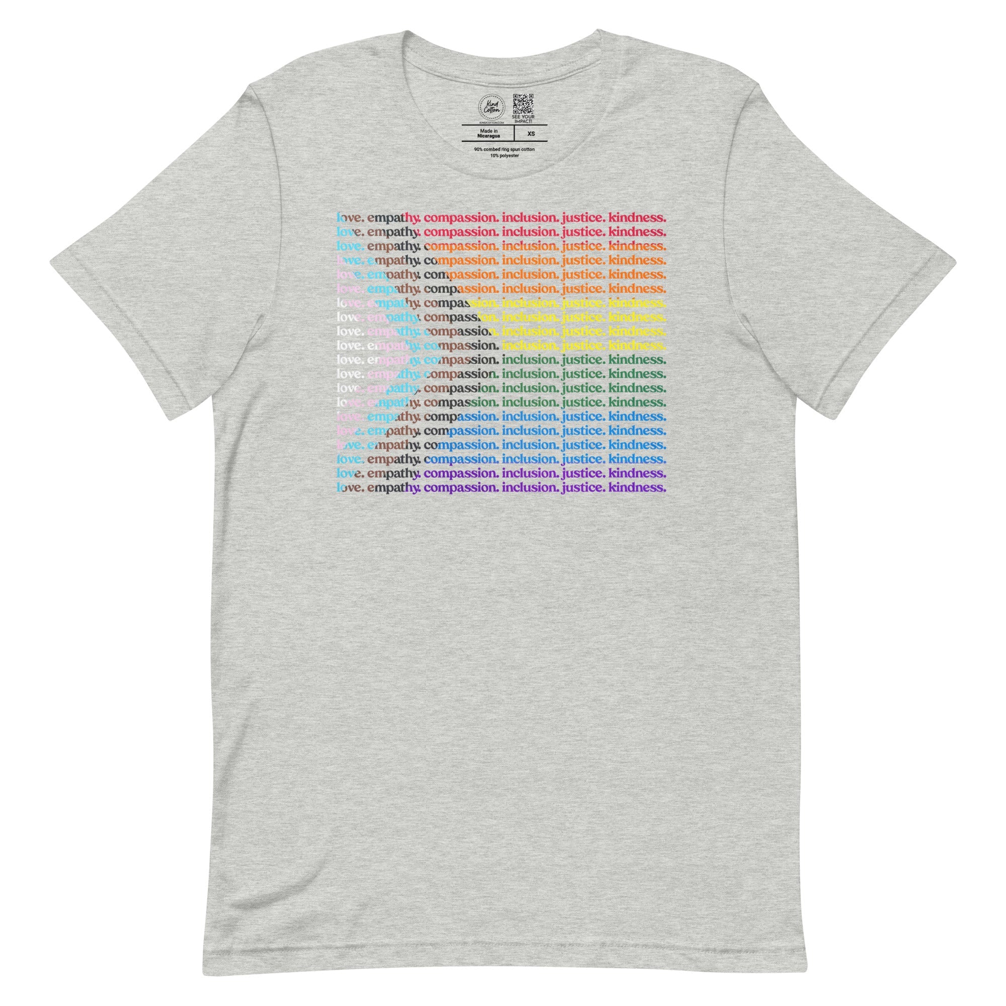 Shop 'Kindness Is' Progress Classic Tee-XS at Ruby Joy Boutique, a Women's Clothing Store in Pickerington, Ohio