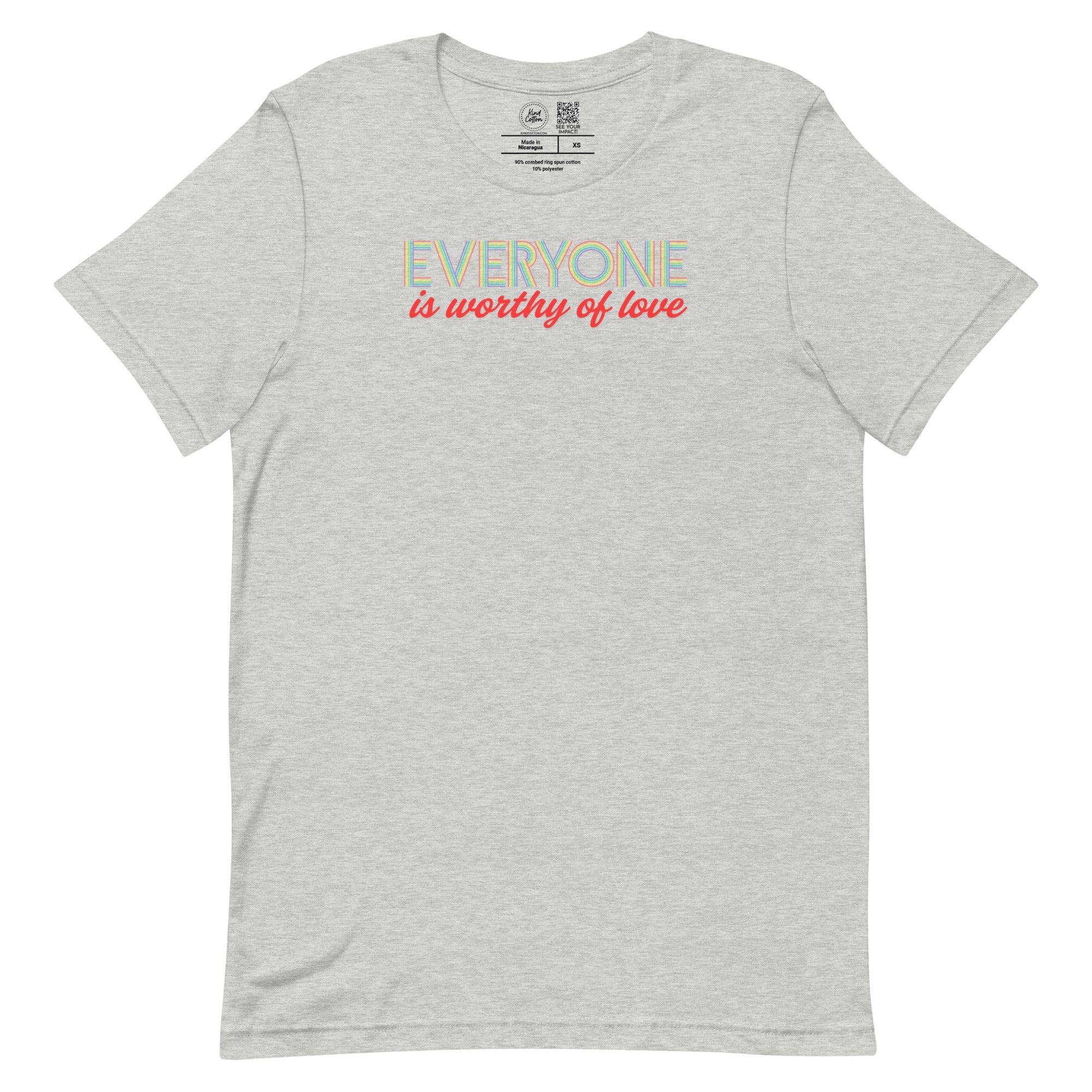 Everyone is Worthy of Love Classic Tee | Kind Cotton