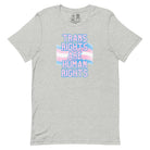 Shop Trans Rights are Human Rights Classic Tee-Heather Grey at Ruby Joy Boutique, a Women's Clothing Store in Pickerington, Ohio