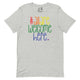 All Are Welcome Here Classic Tee