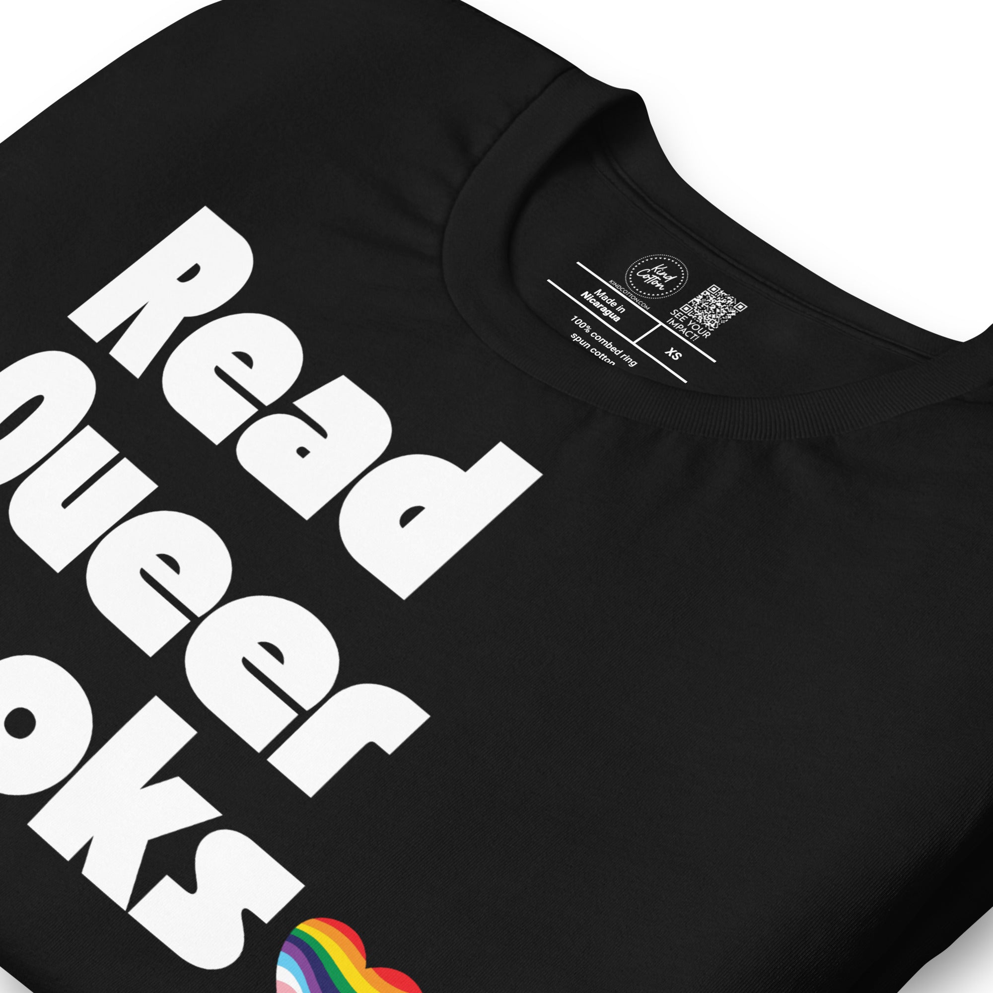 Shop Read Queer Books Classic Tee- at Ruby Joy Boutique, a Women's Clothing Store in Pickerington, Ohio