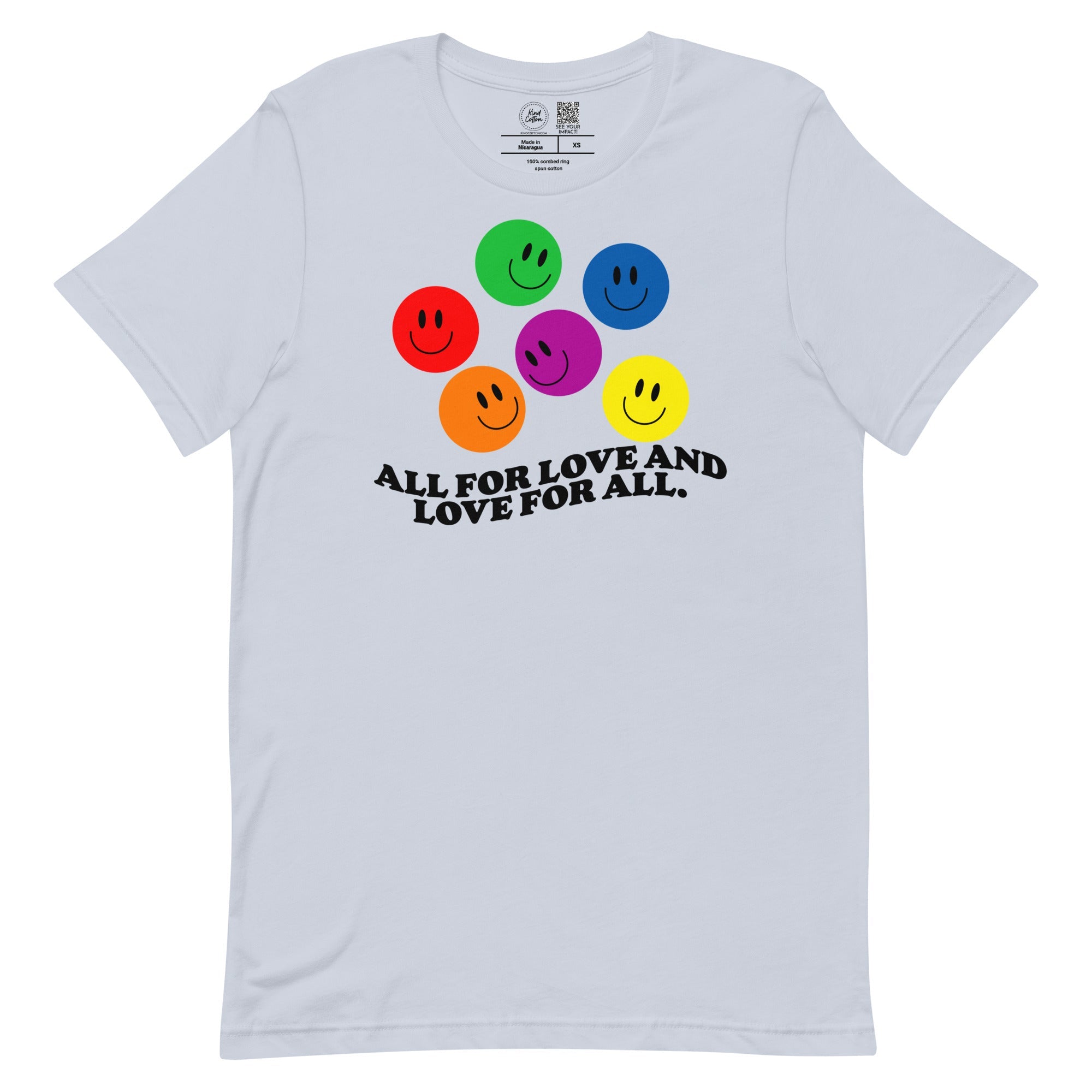 Shop All for Love Classic Tee-XS at Ruby Joy Boutique, a Women's Clothing Store in Pickerington, Ohio