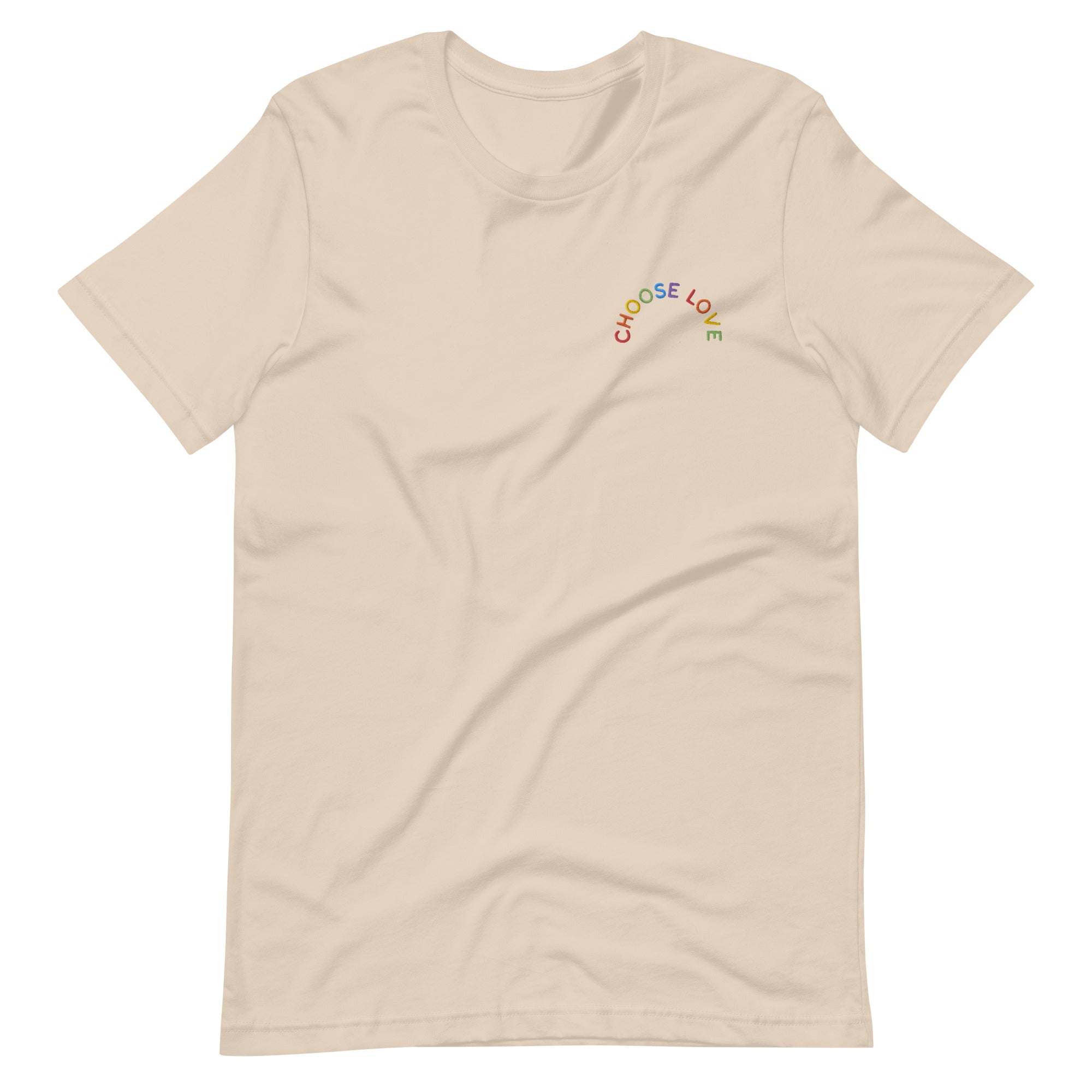 Choose Love Embroidered Classic Tee | Kind Cotton