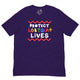 Shop Protect LGBTQIA+ Lives Classic Tee-Purple at Ruby Joy Boutique, a Women's Clothing Store in Pickerington, Ohio