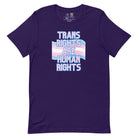 Shop Trans Rights are Human Rights Classic Tee-Purple at Ruby Joy Boutique, a Women's Clothing Store in Pickerington, Ohio