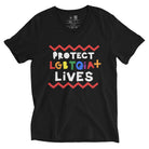 Shop Protect LGBTQIA+ Lives Classic Tee-Black at Ruby Joy Boutique, a Women's Clothing Store in Pickerington, Ohio