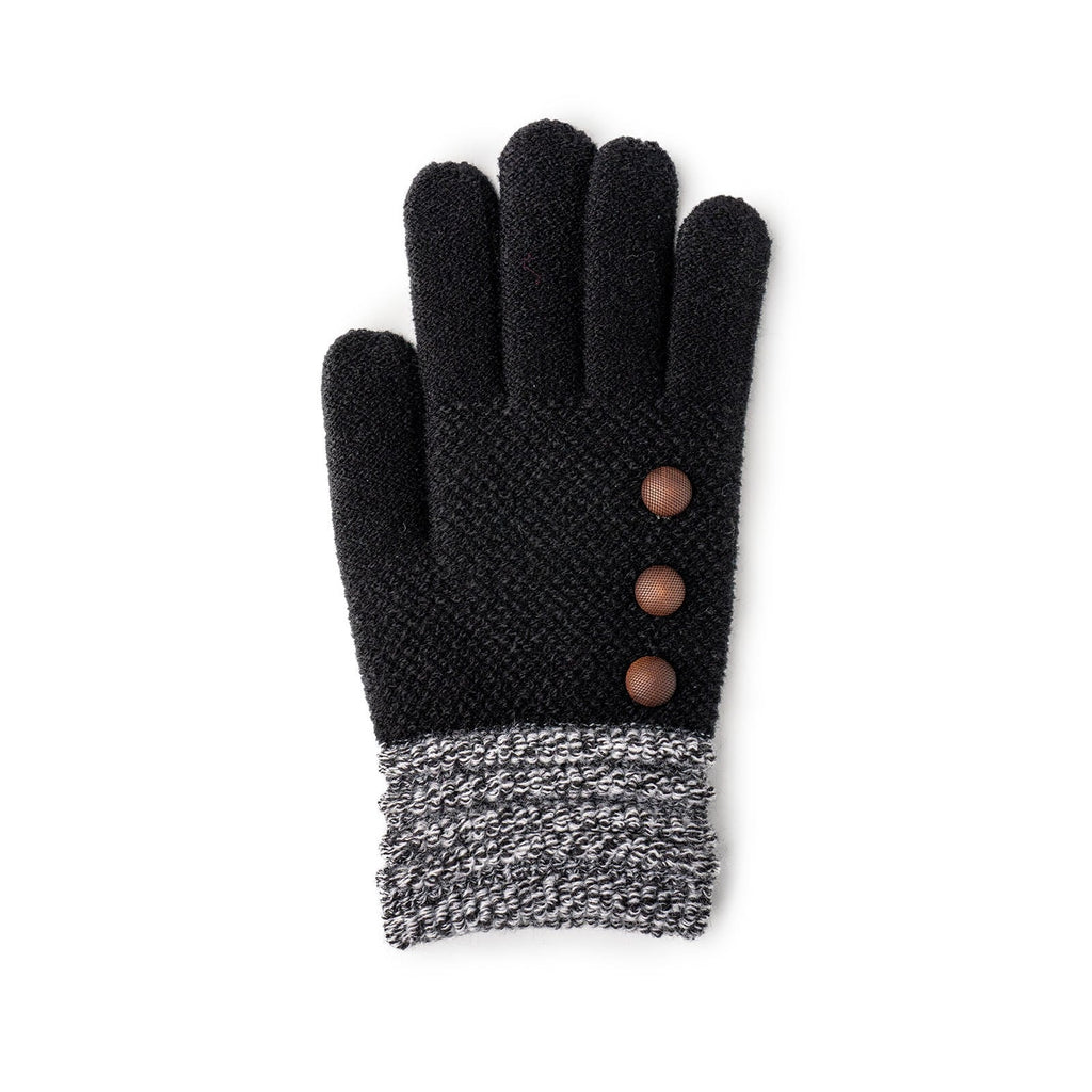 Ultra Soft Gloves with Buttons-Gloves & Mittens-Ruby Joy Boutique, a Women's Fashion Boutique Located in Pickerington, Ohio
